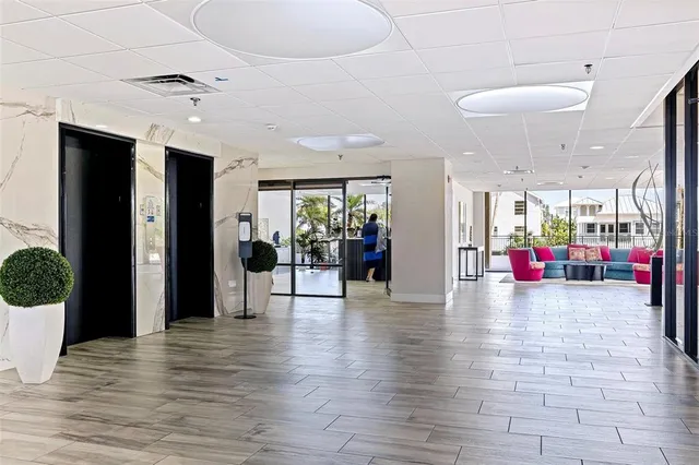 a view of a living room