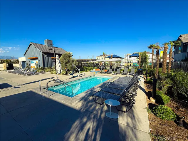 a view of a chairs and table on the terrace