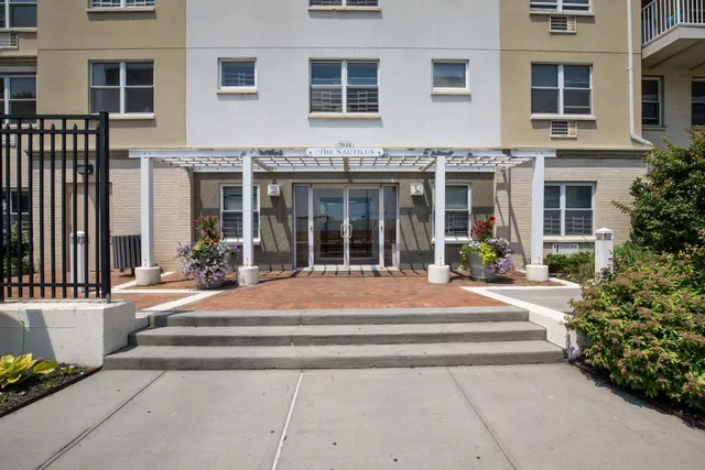 a view of balcony with city view