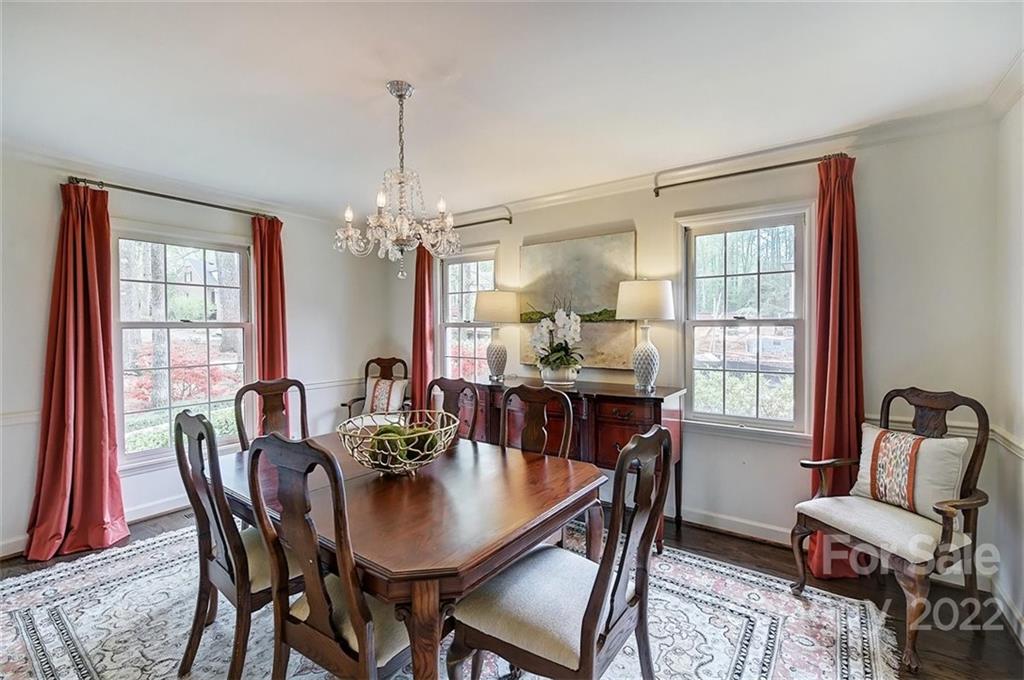 4023 Columbine Circle Charlotte, NC 28211 - Photo 7 of 35 a view of a dining room with furniture and window