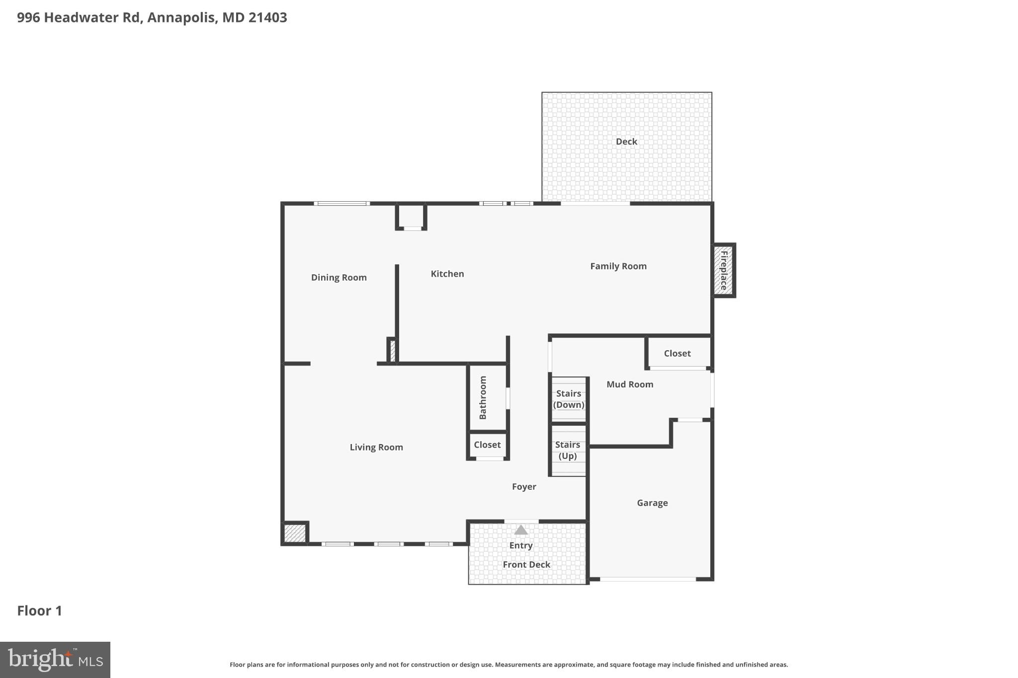 996 Headwater Road Annapolis, MD 21403 - Photo 59 of 59 Spacious floor plan for modern living.