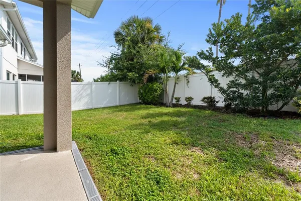 a view of a back yard