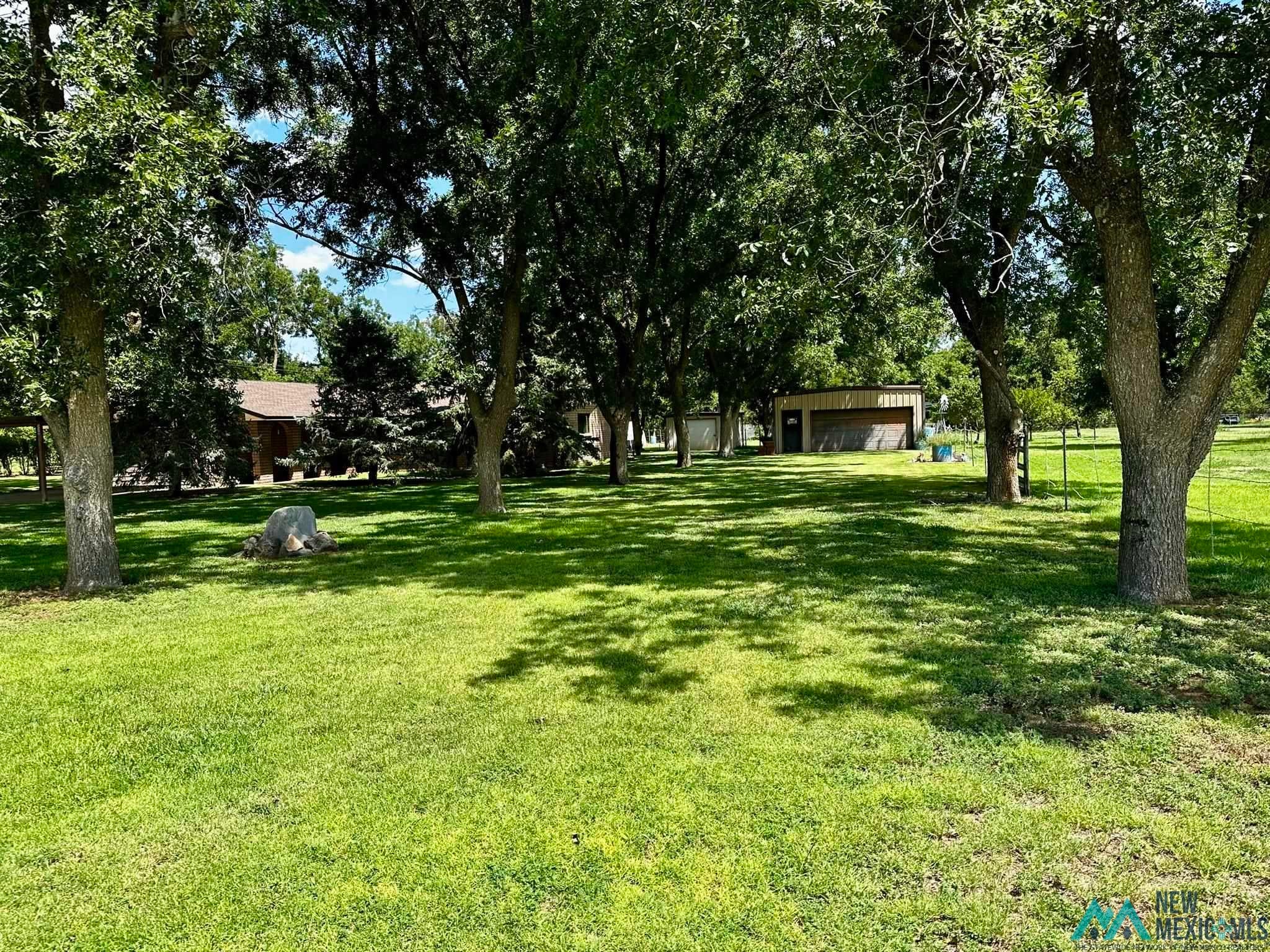 339 South Roosevelt Rd P Portales, NM 88130 - Photo 1 of 1 View of grassy yard featuring an outbuilding