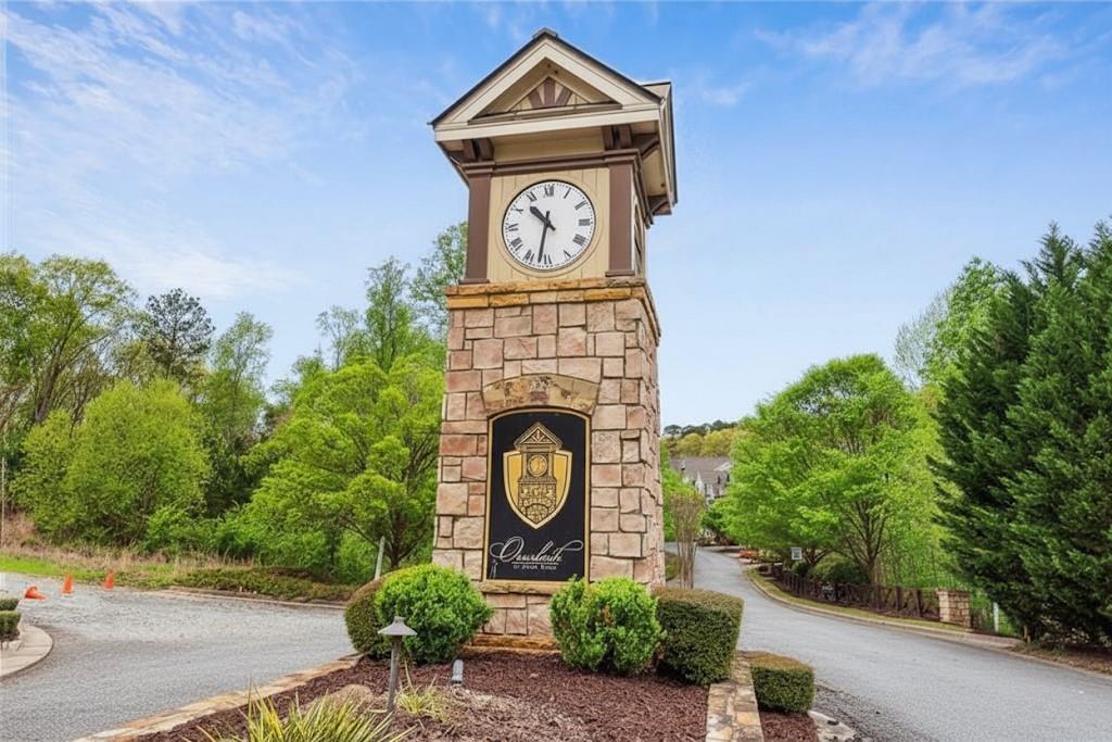 217 Trecastle Square Canton, GA 30114 - Photo 41 of 43 a front view of a house with garden