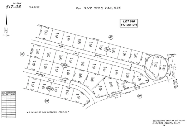 $42,000 | 5732 Mint, Whitewater, CA 92282