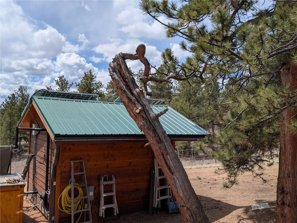 2117 Badger Creek Road Hartsel, CO 80449 - Photo 34 of 46 an aerial view of a house