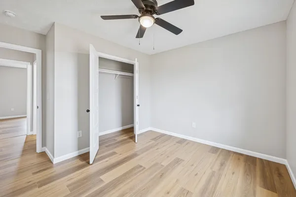 wooden floor in an empty room
