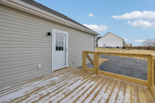 a view of a terrace with outdoor seating