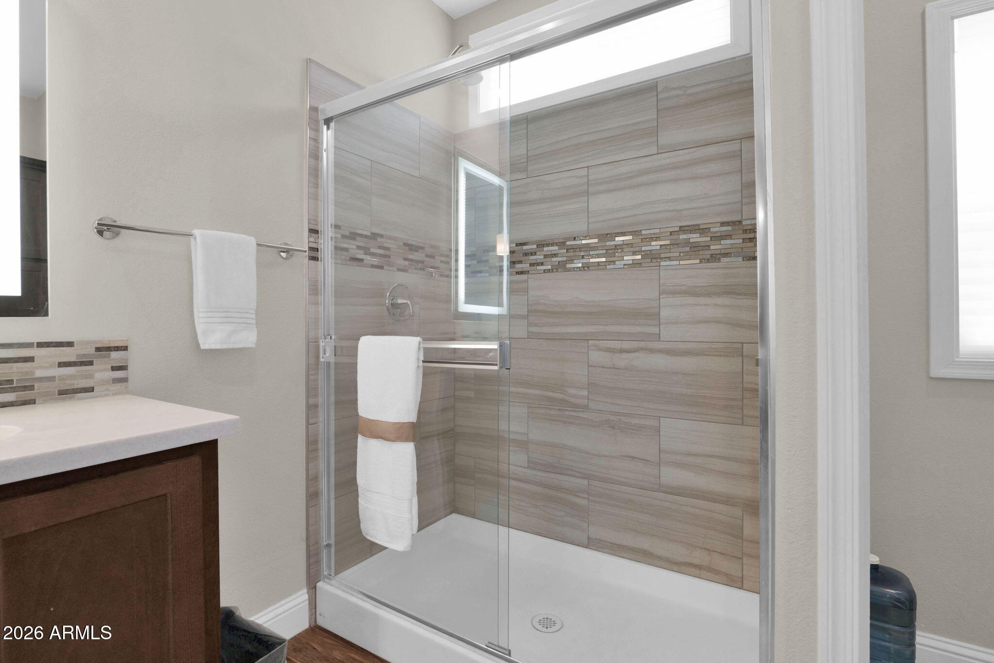 3300 East Broadway Road, Unit 252 Mesa, AZ 85204 - Photo 28 of 35 a bathroom with a sink and a shower