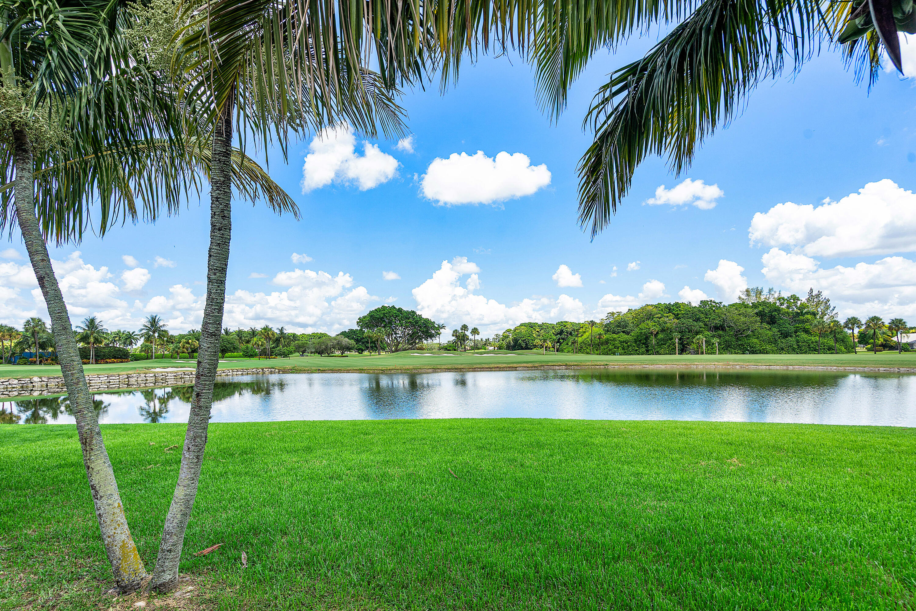 10391 Boca Woods Lane Boca Raton, FL 33428 - Photo 35 of 60 a view of a lake with a big yard