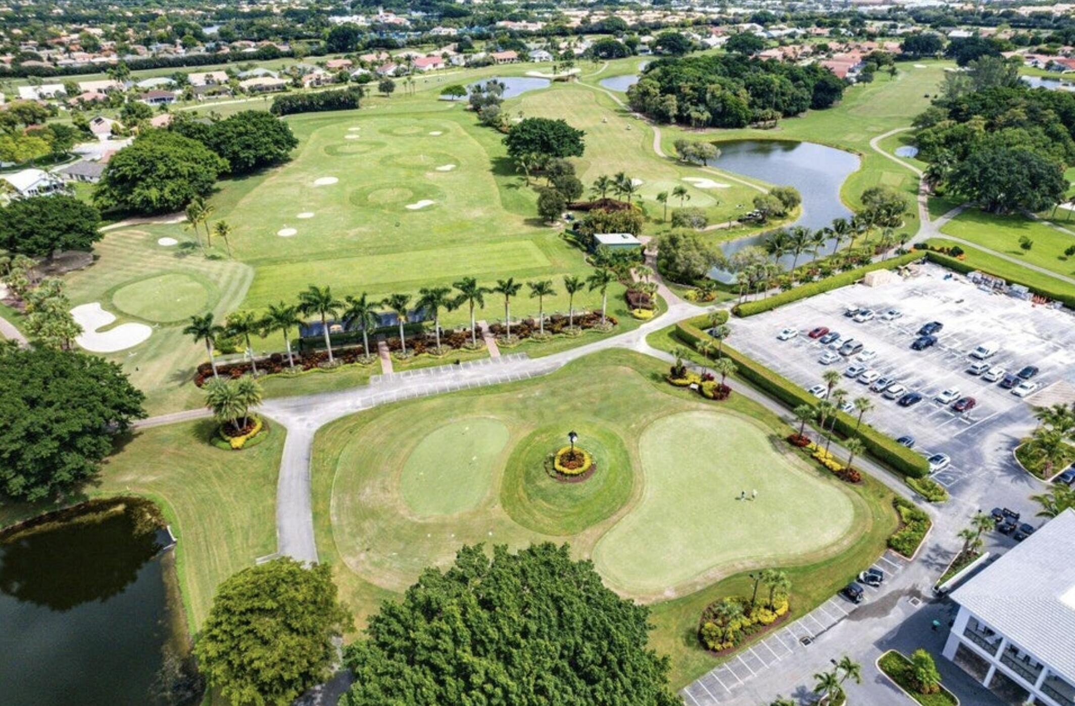 10391 Boca Woods Lane Boca Raton, FL 33428 - Photo 53 of 60 an aerial view of residential houses with outdoor space