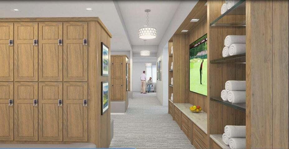 10391 Boca Woods Lane Boca Raton, FL 33428 - Photo 60 of 60 a bathroom with a glass shower door and a mirror