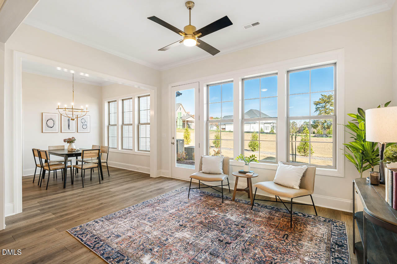 1047 Coldspring Circle Durham, NC 27705 - Photo 14 of 57 Sunroom/Breakfast