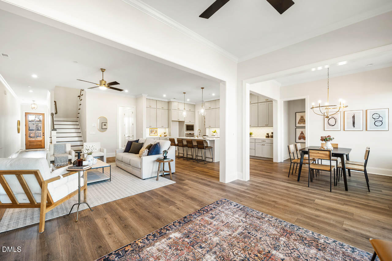 1047 Coldspring Circle Durham, NC 27705 - Photo 57 of 57 Open Floor Plan