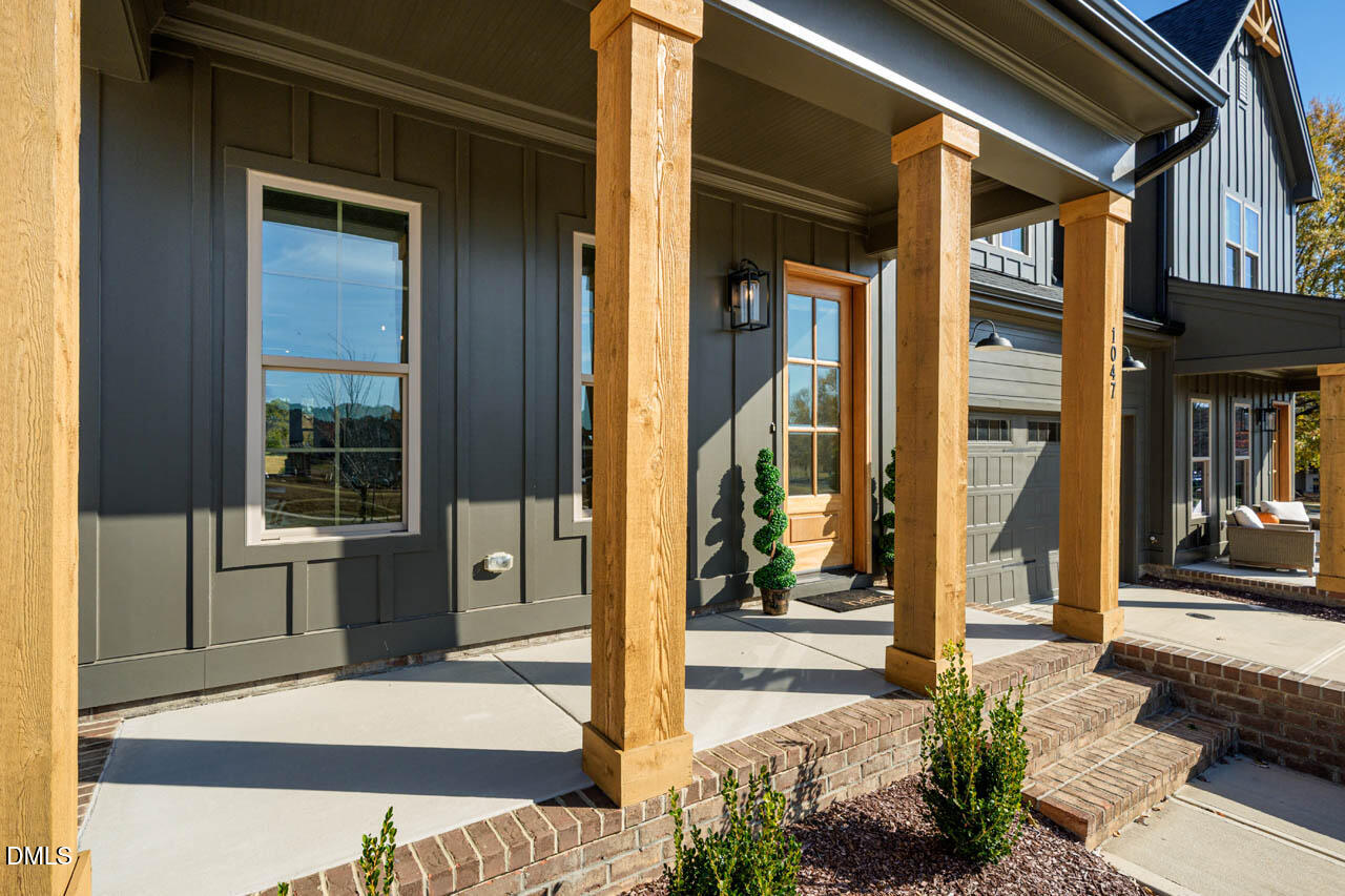 1047 Coldspring Circle Durham, NC 27705 - Photo 8 of 57 Stained Cedar Columns