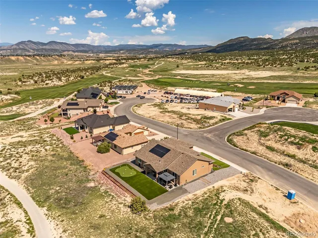 a view of a city with an ocean