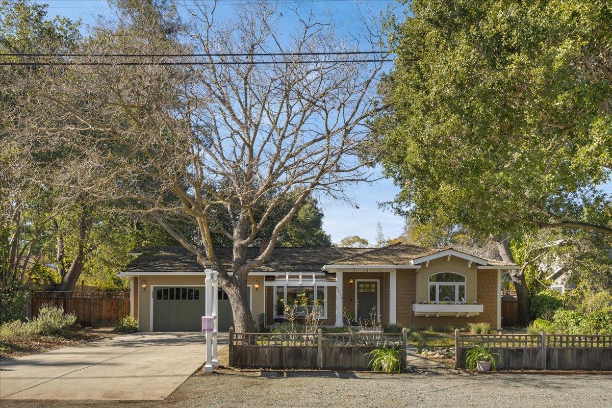 1034 Parma Way Los Altos, CA 94024 - Photo 3 of 49 front view of a house with a dry yard