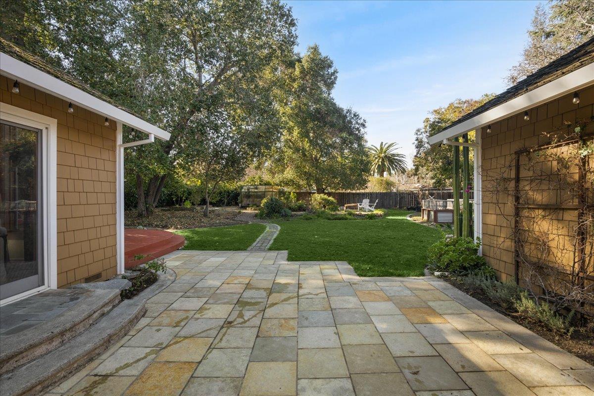 1034 Parma Way Los Altos, CA 94024 - Photo 38 of 49 a view of a yard with plants