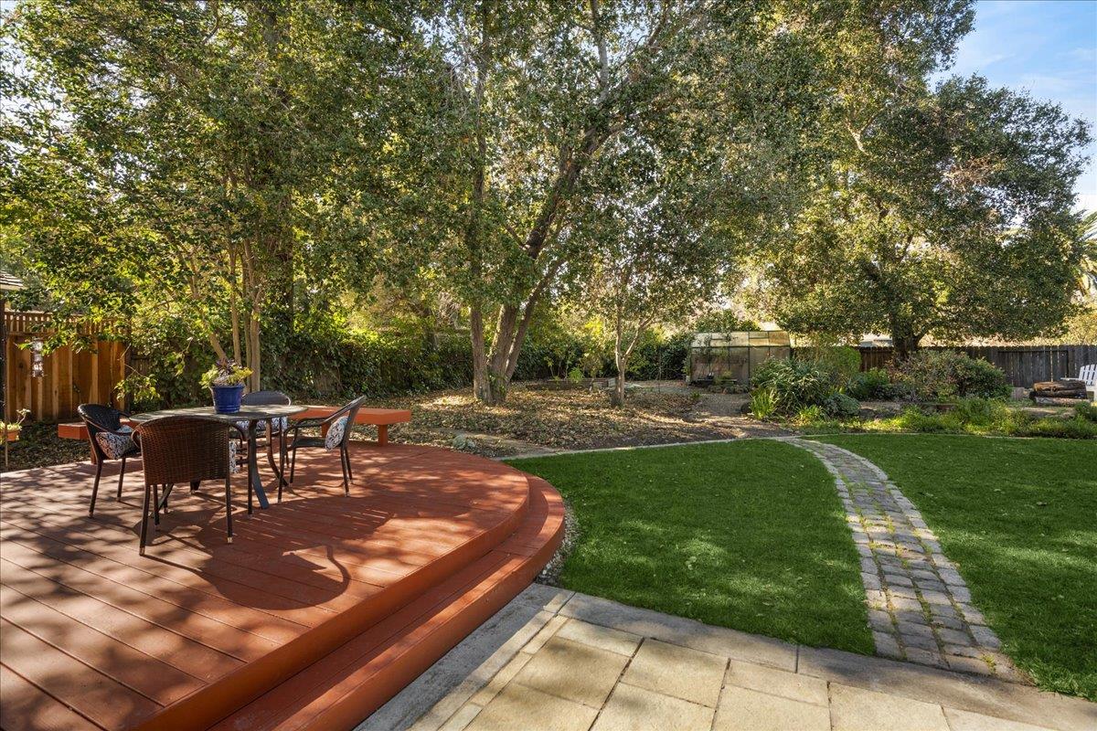 1034 Parma Way Los Altos, CA 94024 - Photo 42 of 49 a view of a yard with patio
