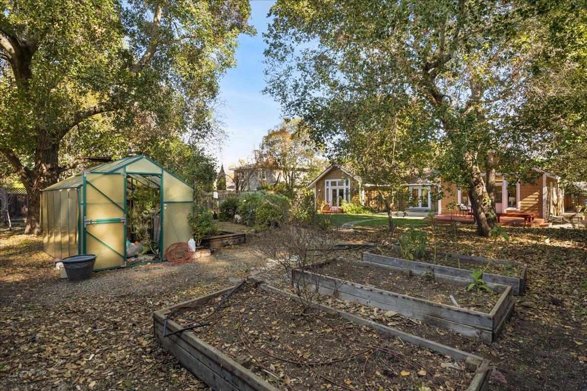 1034 Parma Way Los Altos, CA 94024 - Photo 45 of 49 a view of a yard with plants and trees