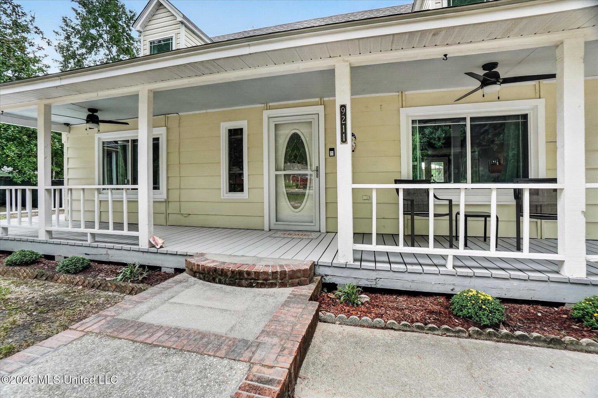 9211 Pointe Aux Chenes Road Ocean Springs, MS 39564 - Photo 51 of 57 Front porch