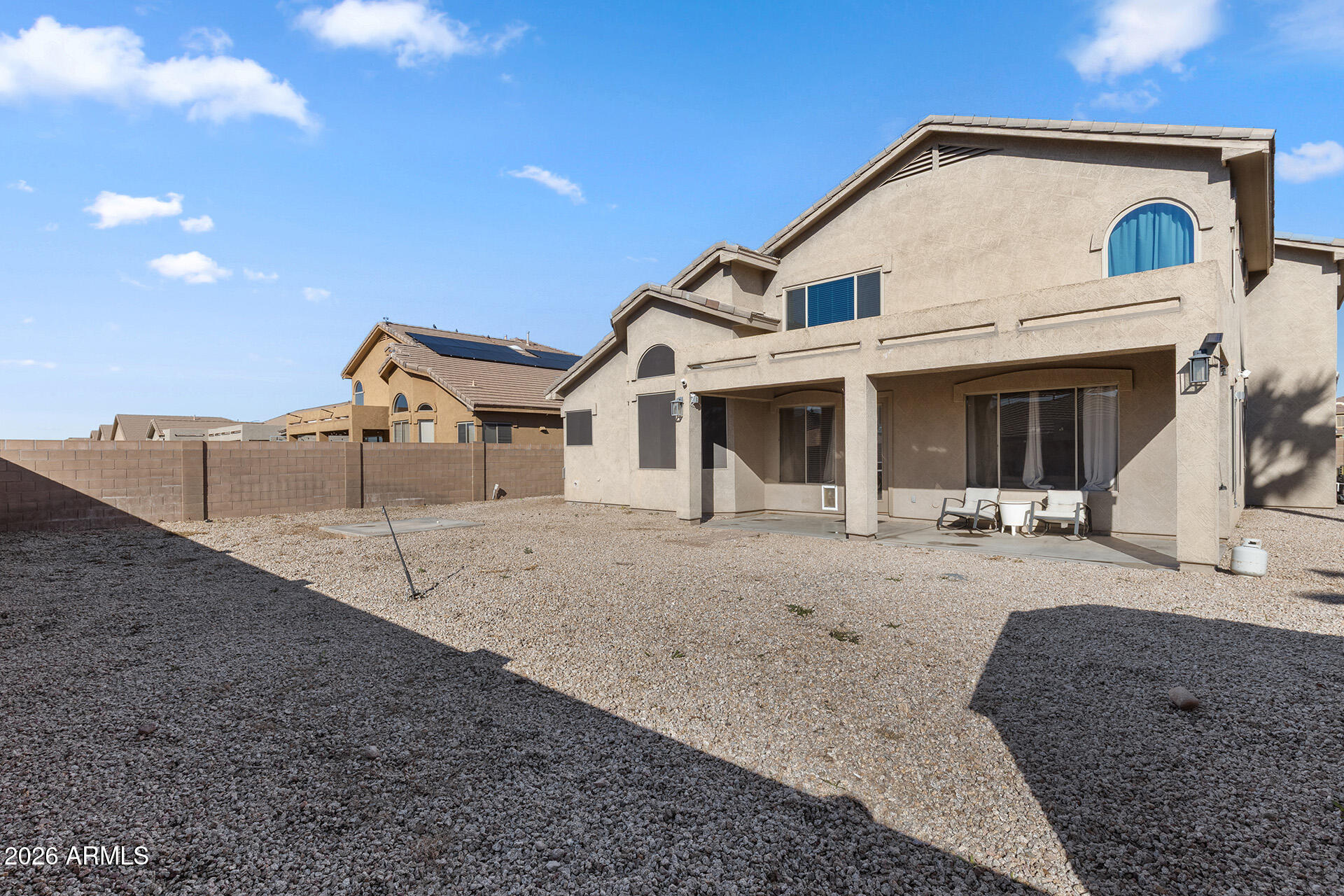 11029 East Decatur Street Mesa, AZ 85207 - Photo 53 of 62 a front view of a house with garden