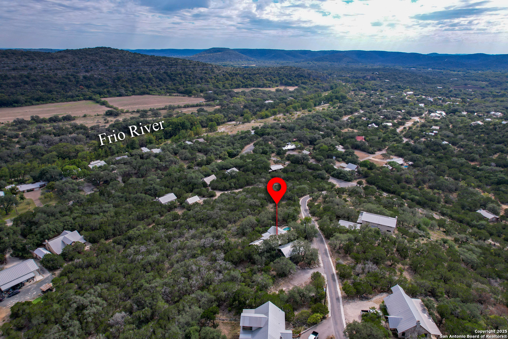 186 Cat Claw Mountain Road Concan, TX 78838 - Photo 29 of 31 a view of city and mountain