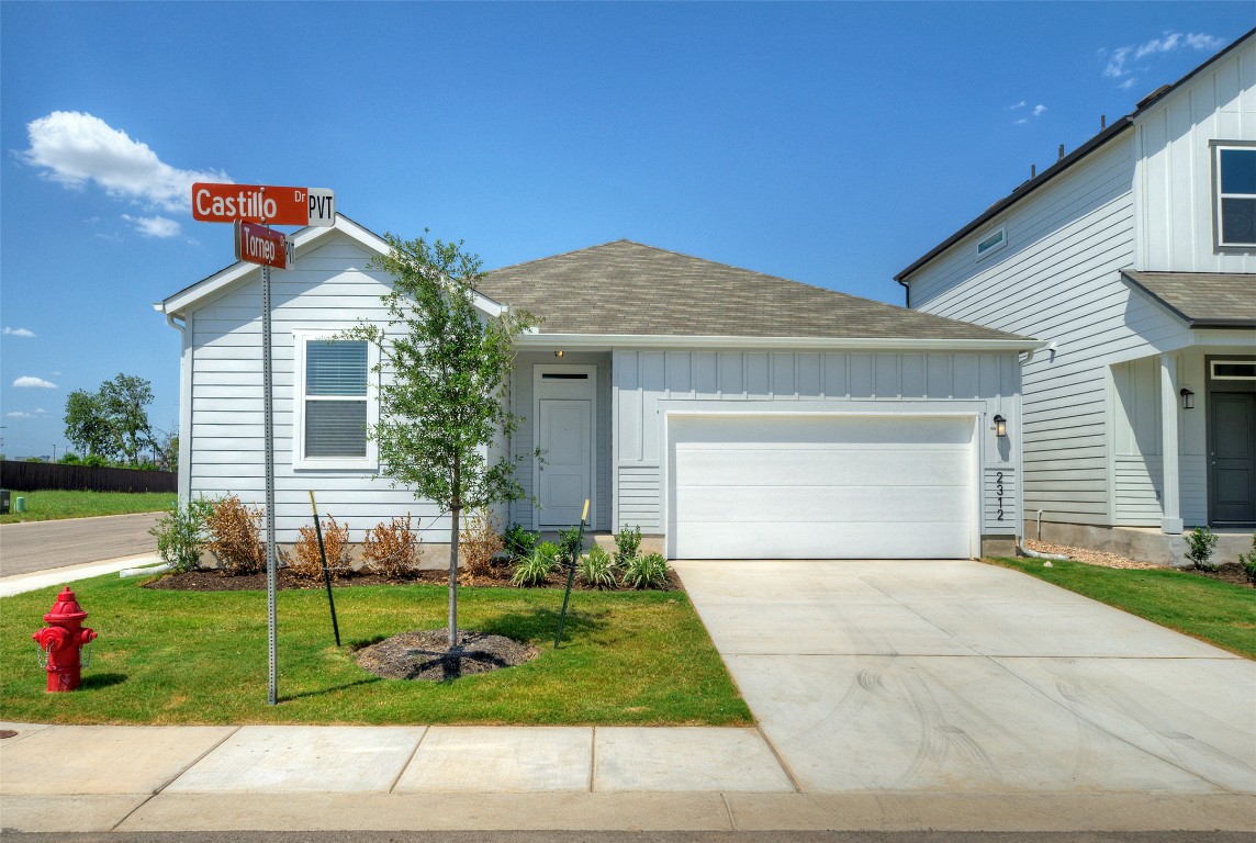 2312 Castillo Drive Round Rock, TX 78664 - Photo 1 of 21 a front view of house with yard