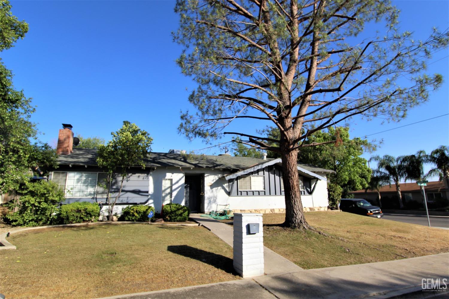 a view of a house with a patio
