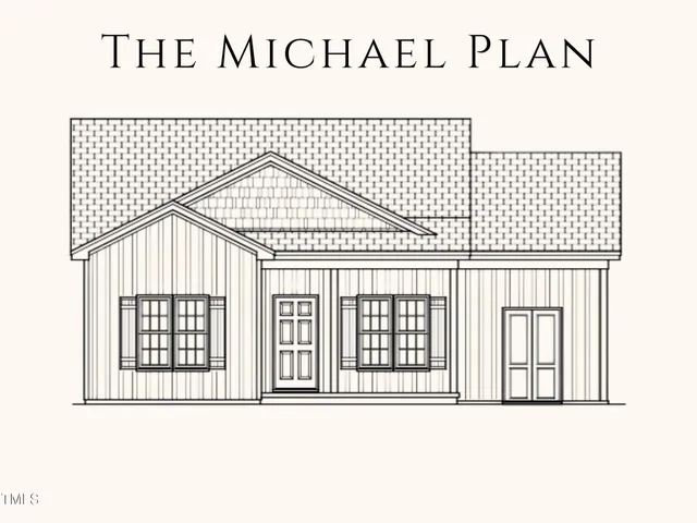 a view of a black and white door