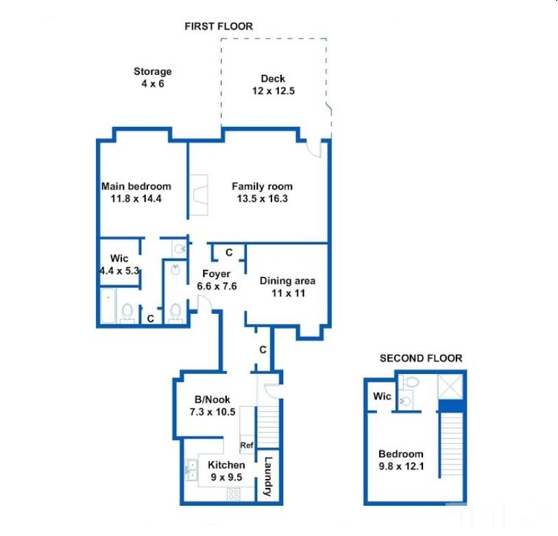 5903 Sentinel Drive Raleigh, NC 27609 - Photo 26 of 26 Floor Plan of the Home