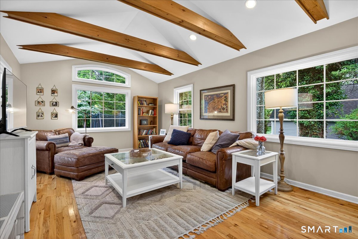54 Jackson Road Hamden, CT 06517 - Photo 15 of 40 a living room with furniture and a large window