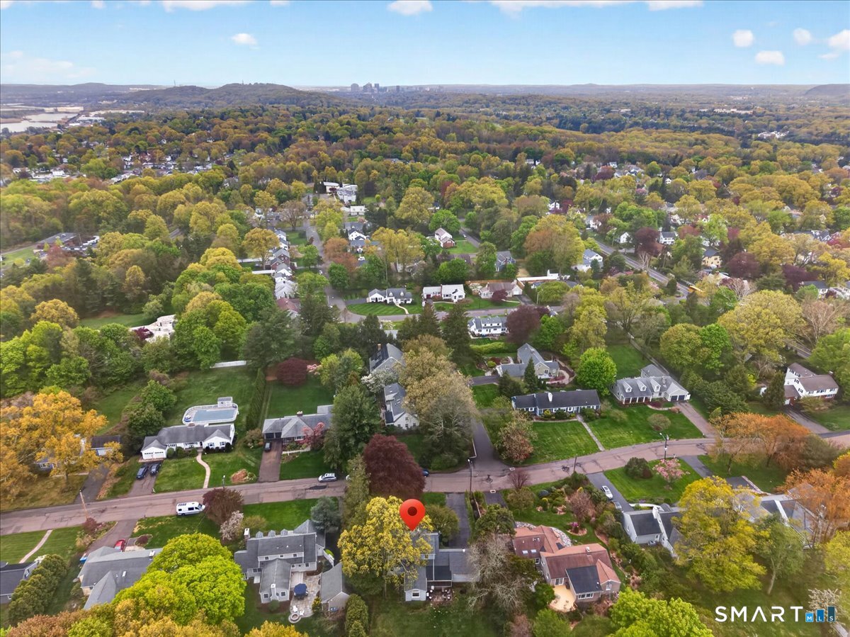 54 Jackson Road Hamden, CT 06517 - Photo 37 of 40 an aerial view of residential houses with outdoor space