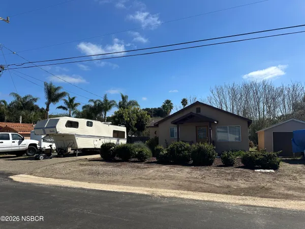 a car parked on the side of a street
