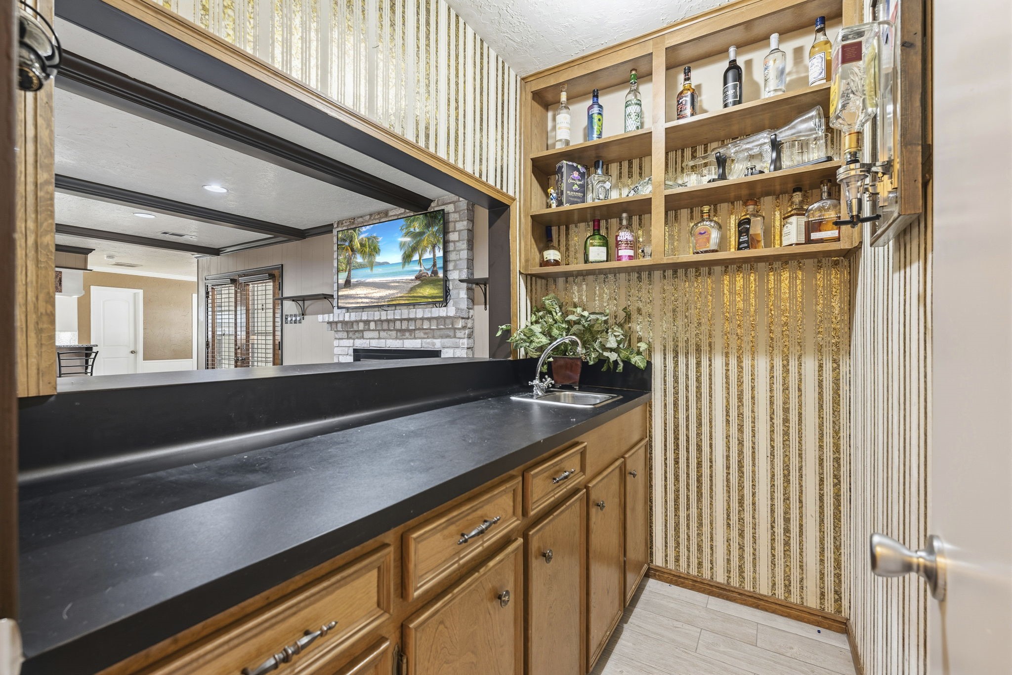 17603 Loring Lane Spring, TX 77388 - Photo 22 of 50 a kitchen with a large window