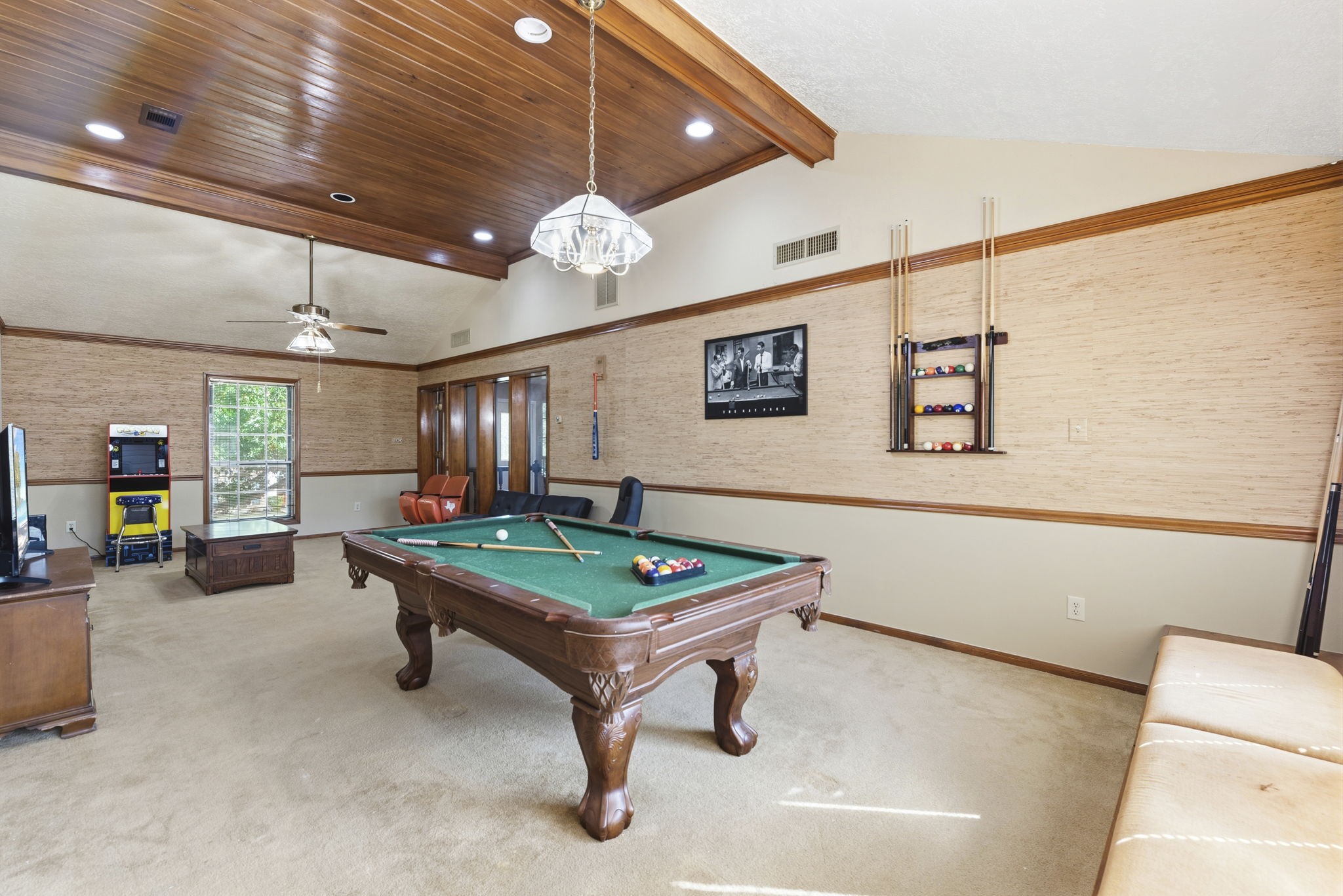 17603 Loring Lane Spring, TX 77388 - Photo 34 of 50 a room with furniture and pool table