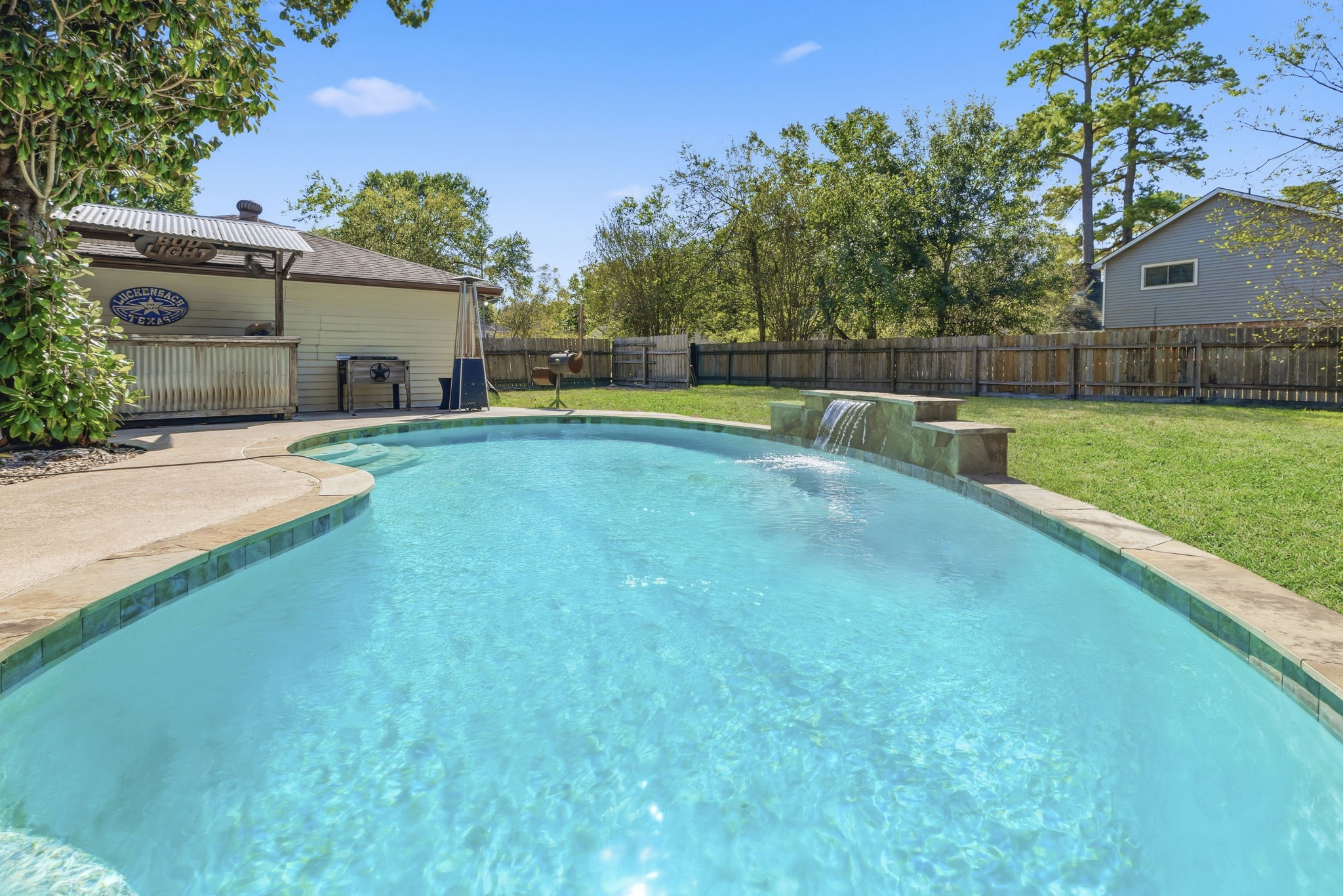 17603 Loring Lane Spring, TX 77388 - Photo 48 of 50 a front view of a house with garden