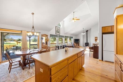 61538 Ward Road Bend, OR 97702 - Photo 12 of 42 Kitchen facing rear deck and irrigated pasture