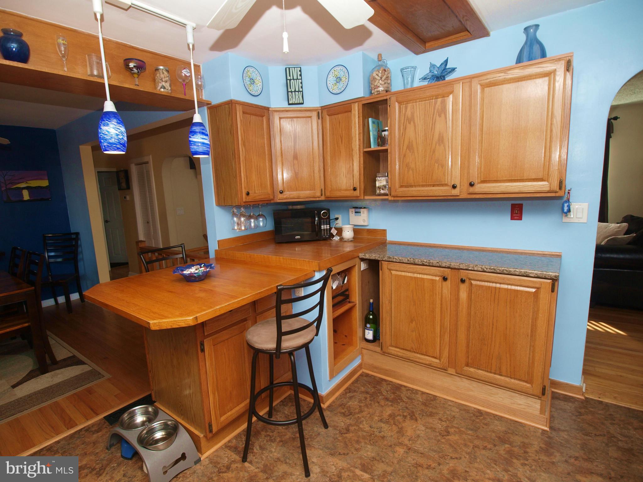 222 Lake Road Pasadena, MD 21122 - Photo 6 of 30 Kitchen Lots of Cabinets, Breakfast Bar & Prep