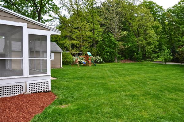 331 Goldthwaite Road Northbridge, MA 01588 - Photo 23 of 23 a view of a backyard with a garden