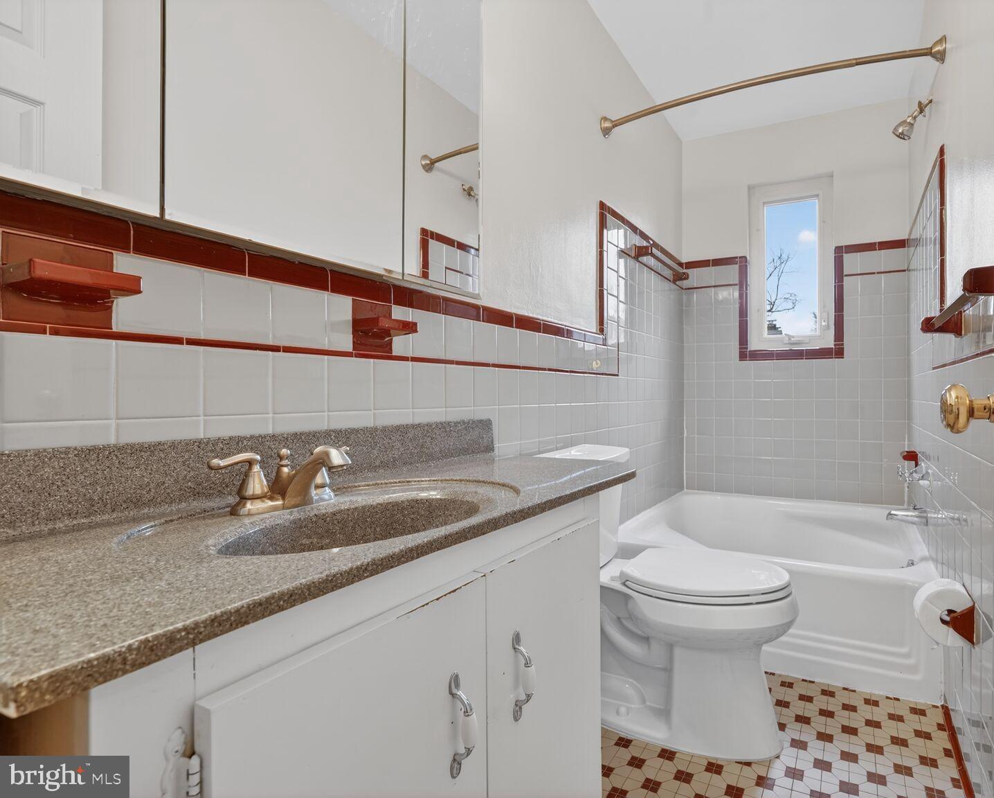 4503 Woodfield Road Kensington, MD 20895 - Photo 17 of 30 Charming bathroom with modern finishes.