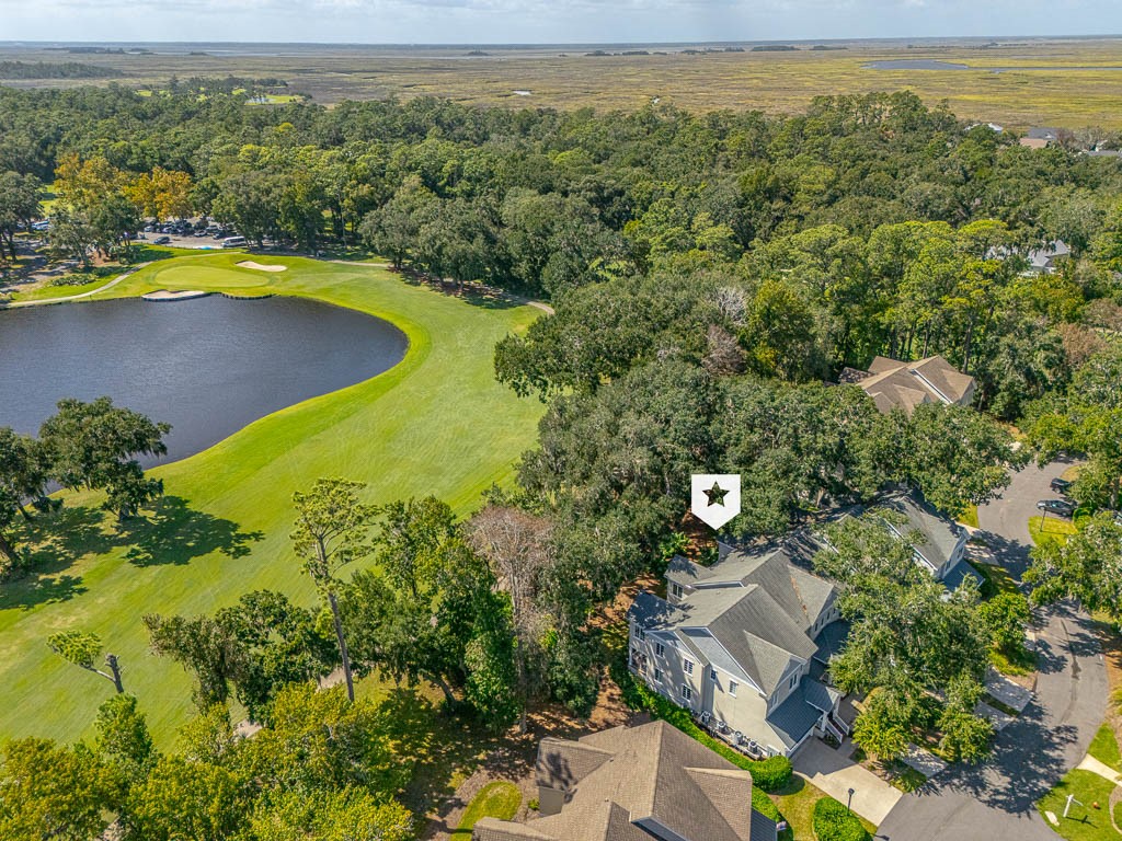 Located on the 9th Fairway of K & P course