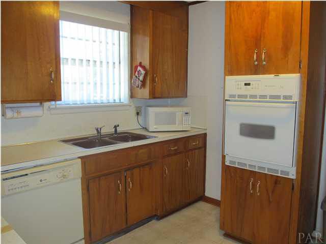 6084 St Alban Road Pensacola, FL 32503 - Photo 8 of 18 The step-saver kitchen has a wall oven for added convenience!