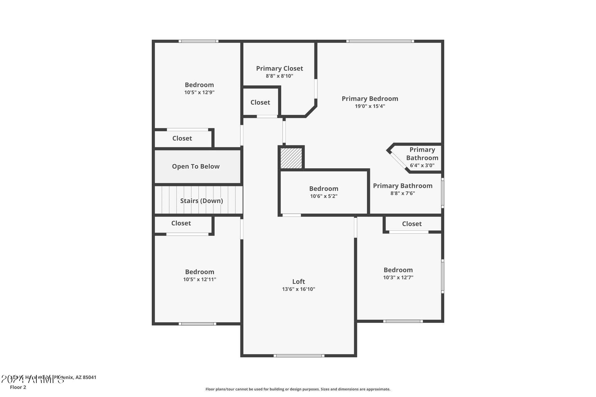 325 West Harwell Rd. Phoenix, AZ 85041 - Photo 22 of 22 002-photo-floor-plan-14032215