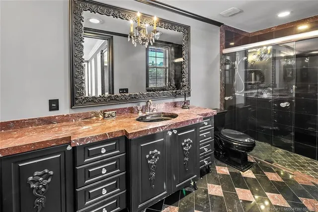 a view of yard with porch and sitting area