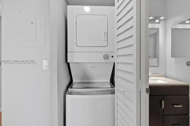 a view of washer and dryer