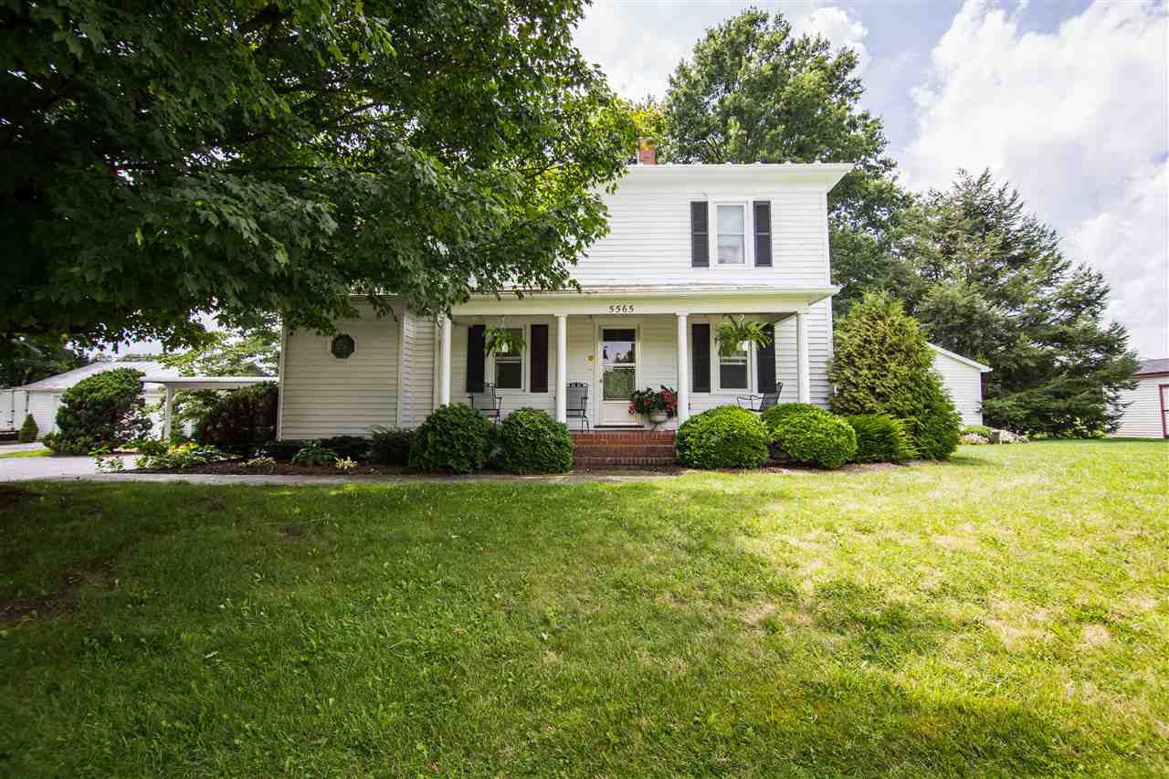 5565 Briery Branch Road Dayton, VA 22821 - Photo 1 of 26 a front view of house with yard and trees