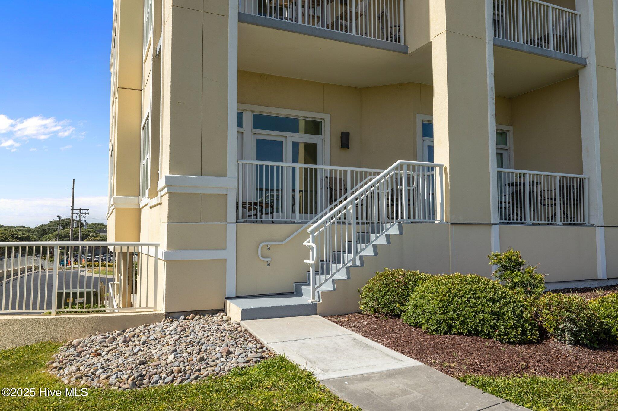 1435 Salter Path Road, Unit M1 Indian Beach, NC 28512 - Photo 29 of 62 direct access from terrace to beach