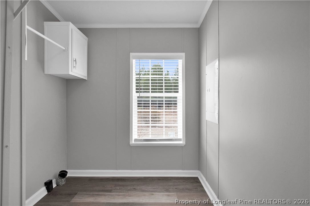 143 South Cherry St Extension Pinebluff, NC 28373 - Photo 18 of 25 a view of a room that has a window in it