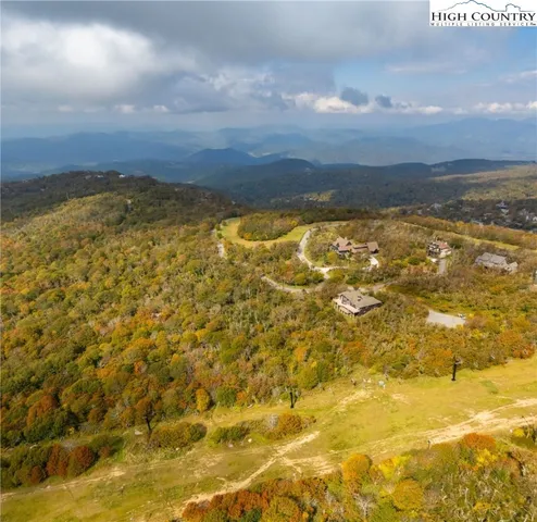 a view of a lake with a mountain in the background